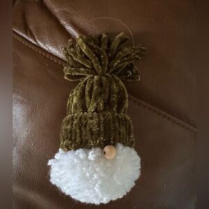 Handmade gnome ornament, several color options available